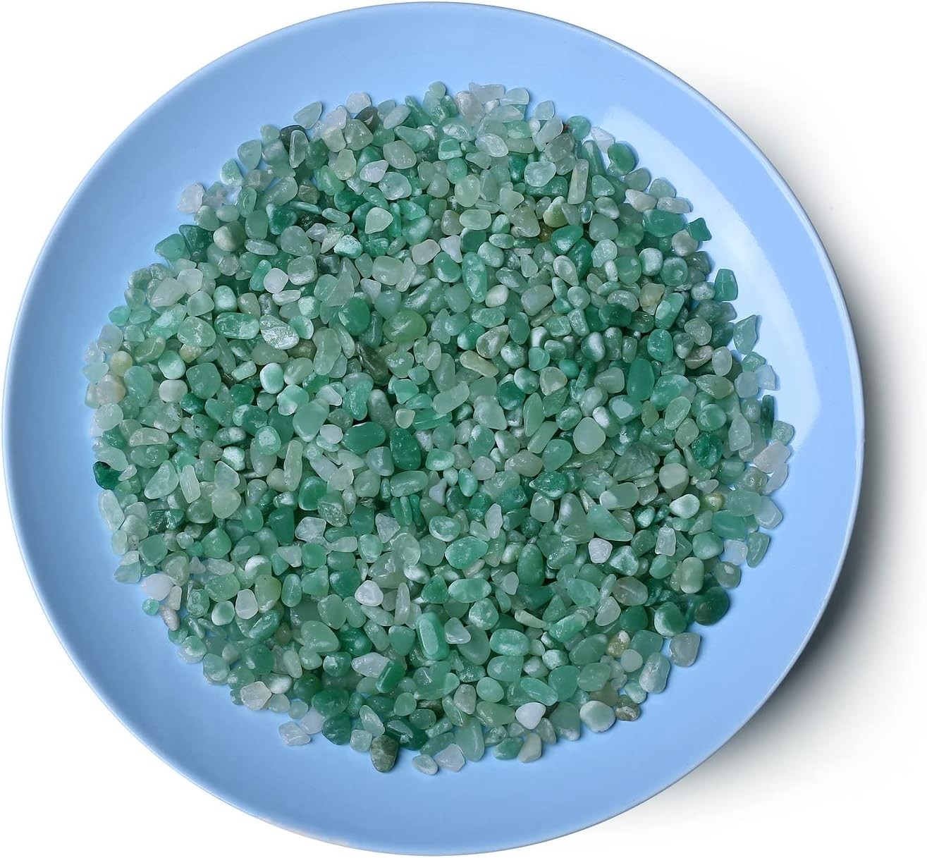 Versatile 100g Green Aventurine Crystal Chips for Vase Filler & Feng Shui Decor