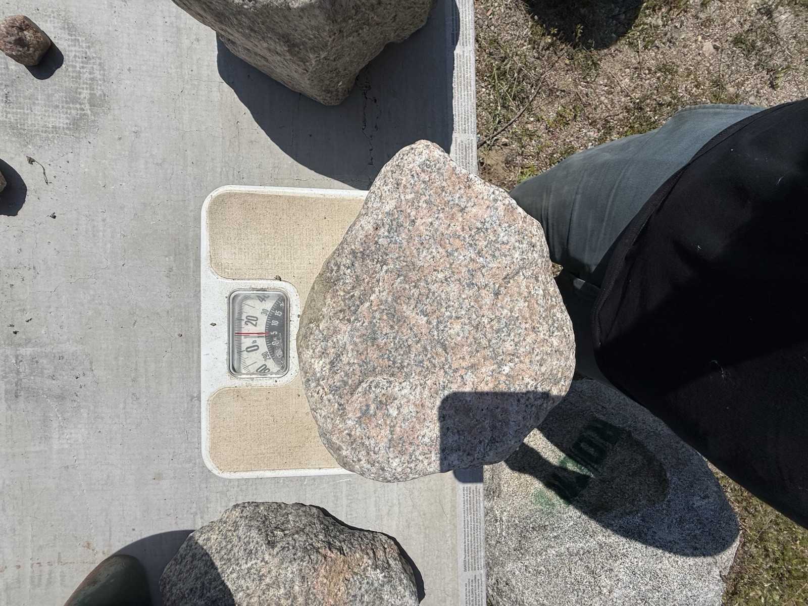 Da Vinci Stone™ No. 0001 One-of-One Maine Pink White Granite 10 lb Specimen