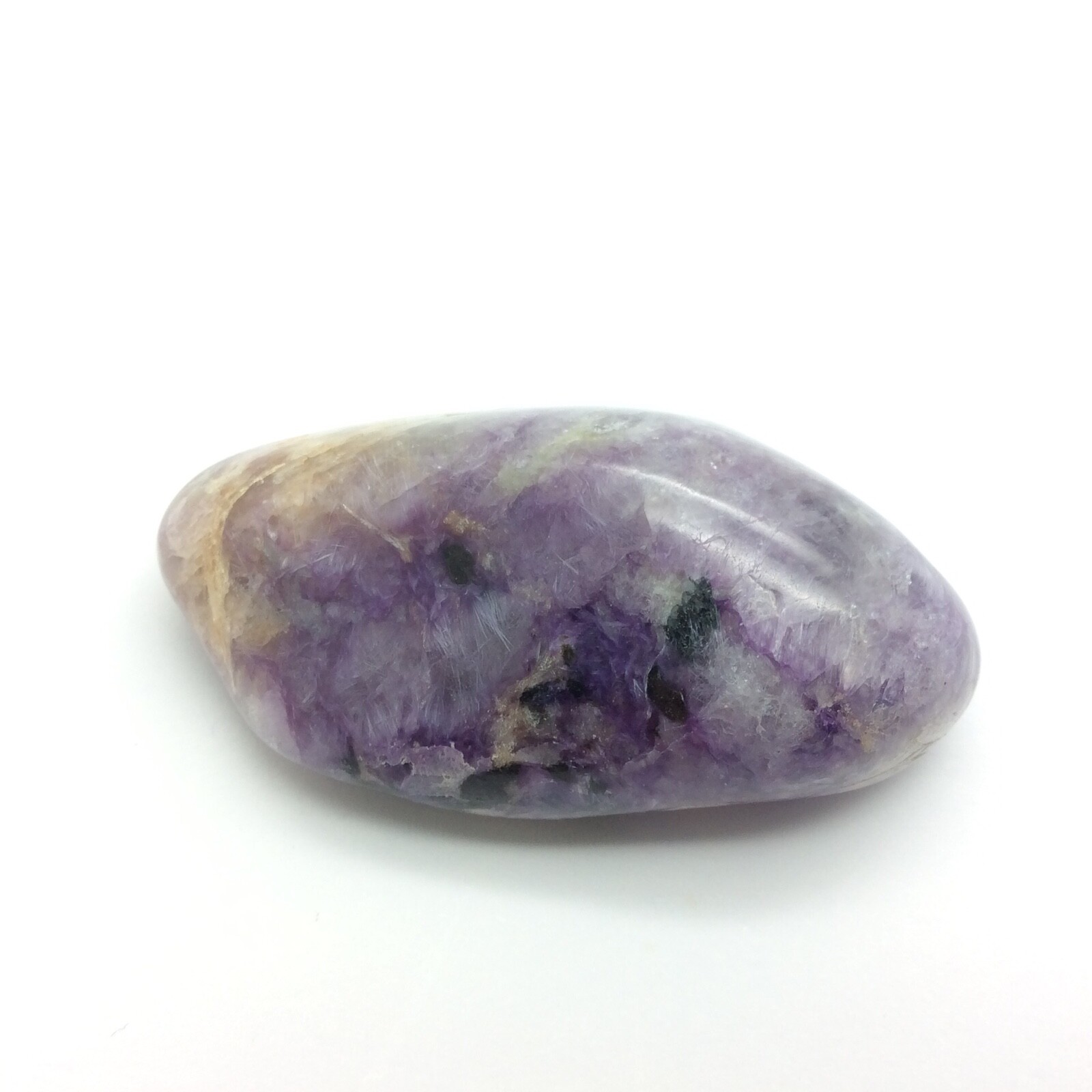 Siberian Charoite Pebble Purple Polished Gem Stone River Specimen Siberia #7