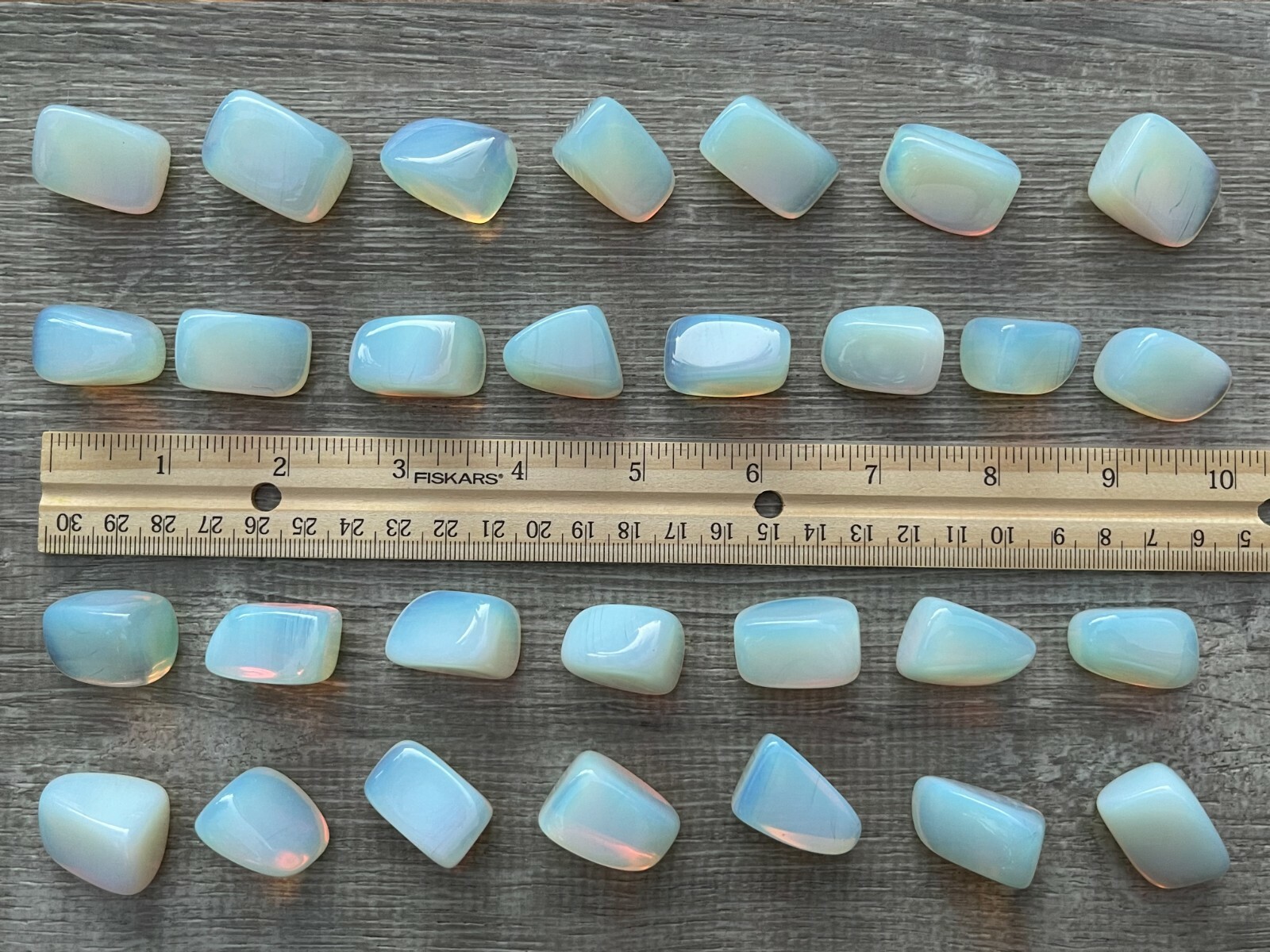 Grade A++ Opalite Tumbled Stones, 0.85-1.25 Inches Tumbled Opalite,Wholesale Lot