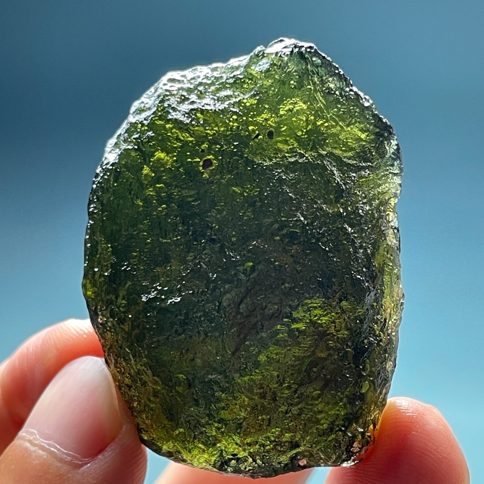 190CT Moldavite Genuine Raw Moldavite Crystal from Czech Republic PICcertificate