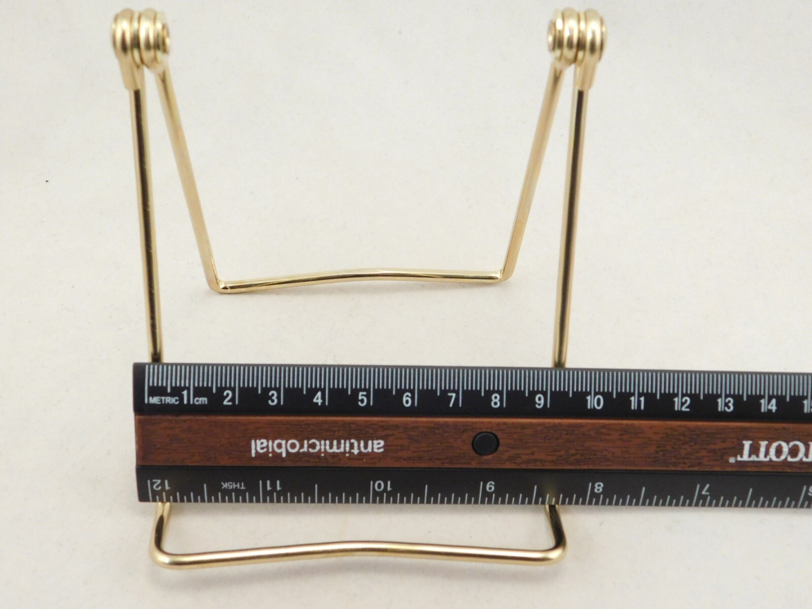 Easel Display Stand Gold Color Adjustable Medium Sized