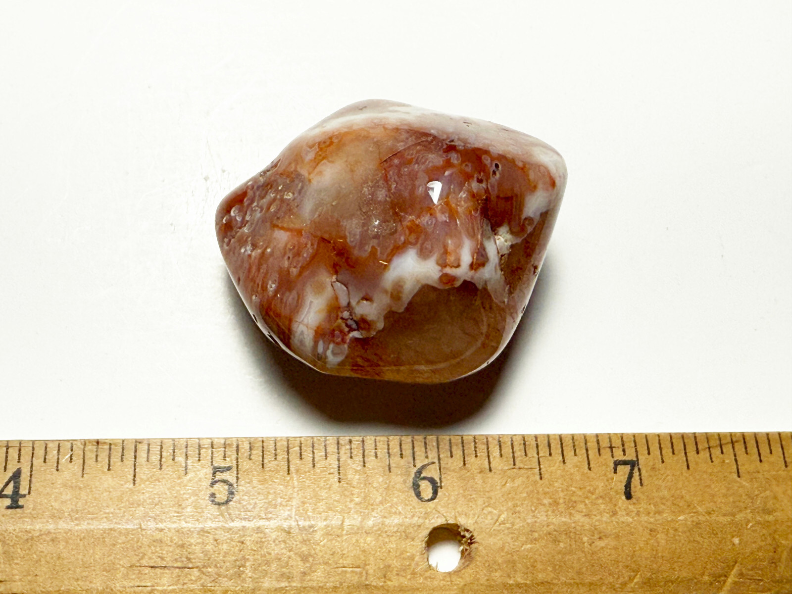 2.0 oz Michigan Minnesota Lake Superior Agate LSA #18 EYES BANDS (polished