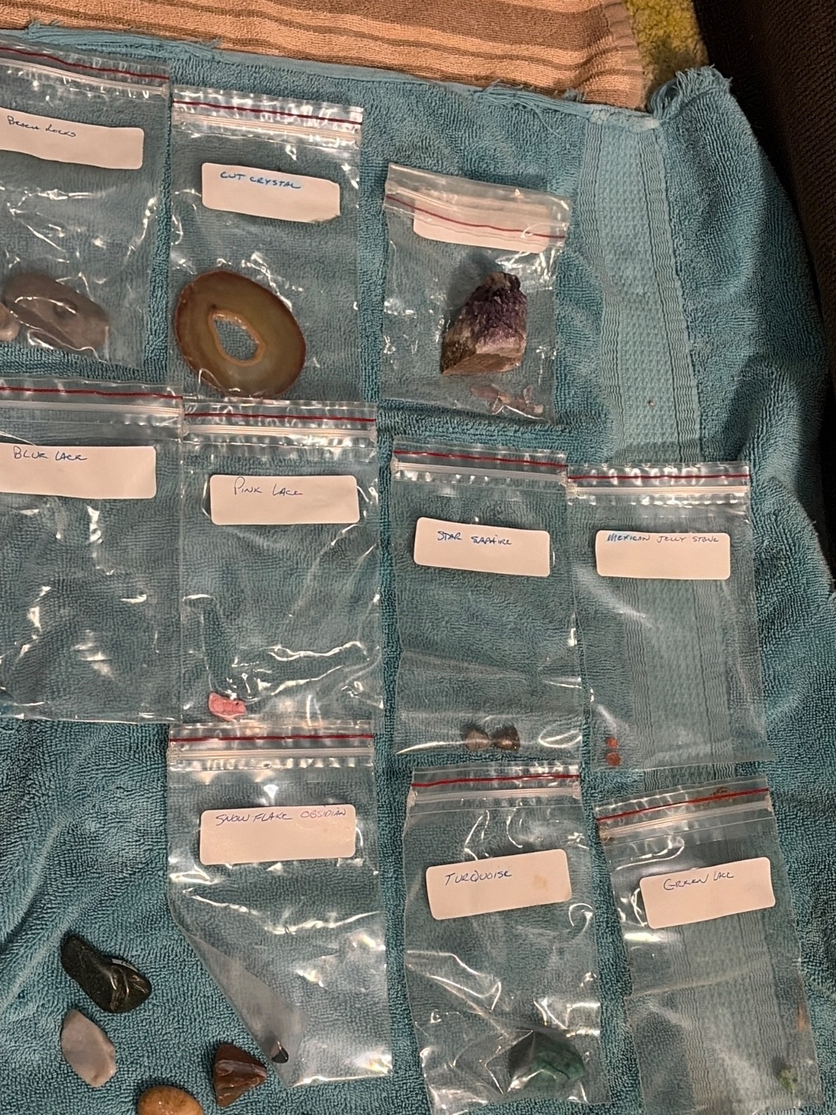 Huge lot of over 100 Different-Rocks, Minerals, Crystals & Fossils Mixed Lot .