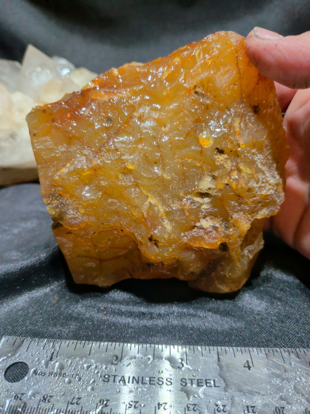 Golden Translucent Specimen Unpolished (1lb 4oz)