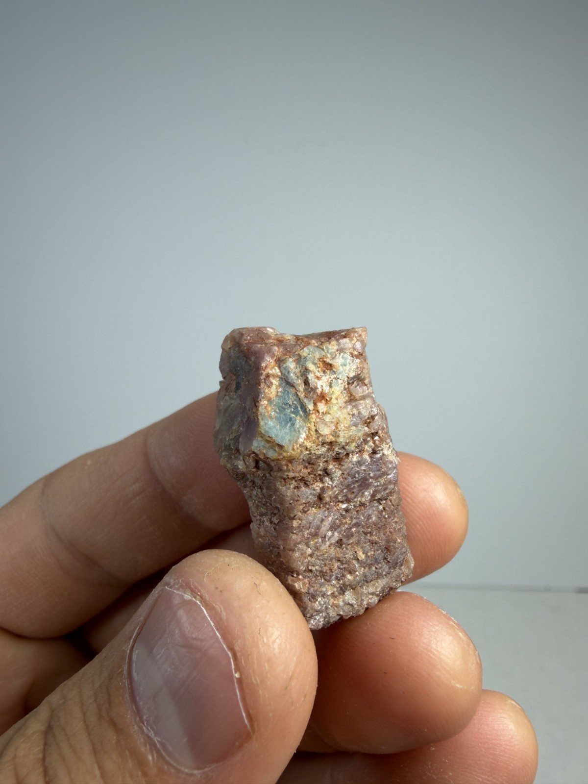 Pink Sapphire with Kyanite | Propst Farm North Carolina | Mineral Specimen