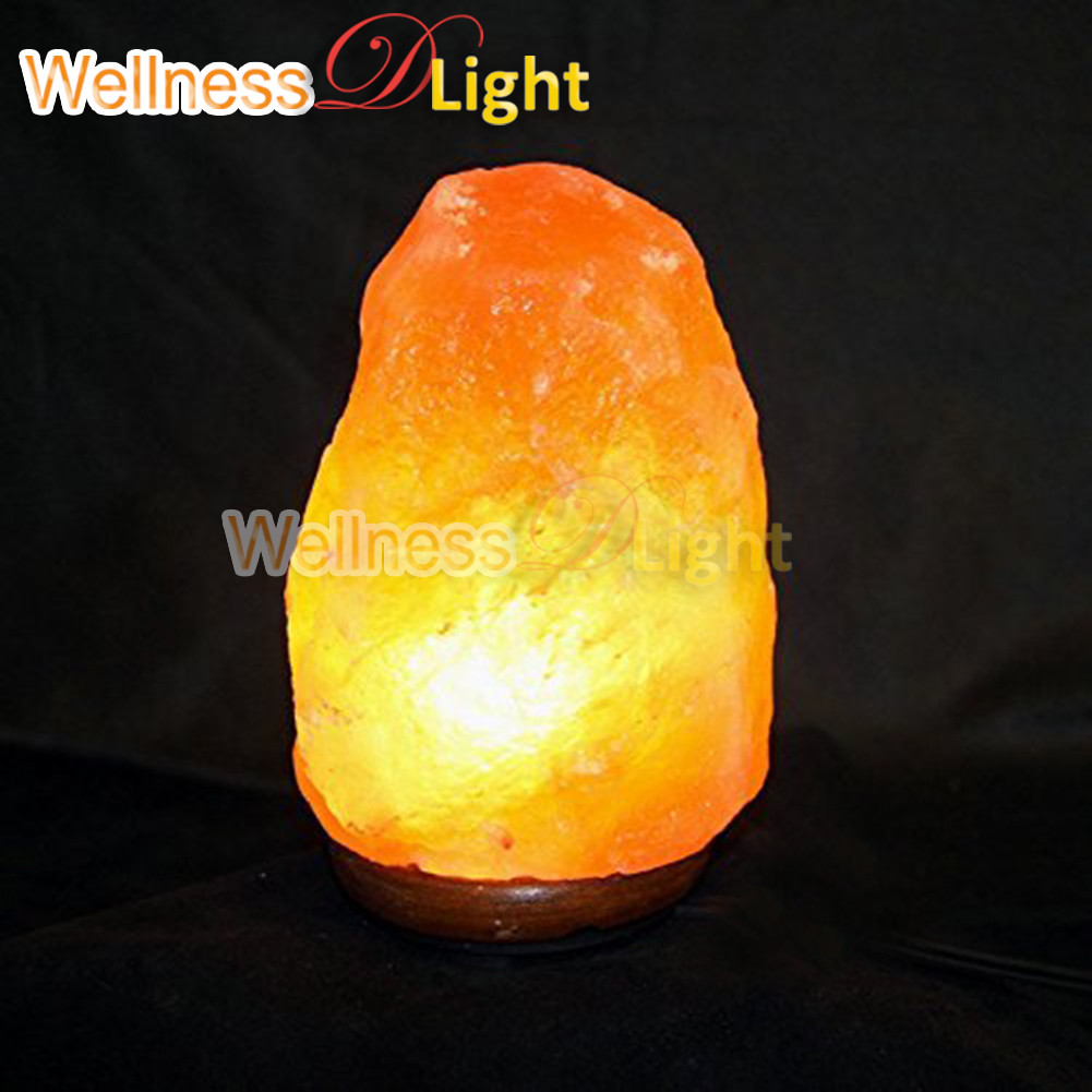 WDL HIMALYAN CRYSTAL SALT NATURAL LAMP 3-5 KG, AROUND 6.50-11 LBS FREE CORD BULB