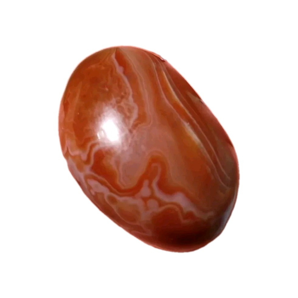 4.5oz Lake Superior Agate, Hand Carved and Polished *Top Quality*