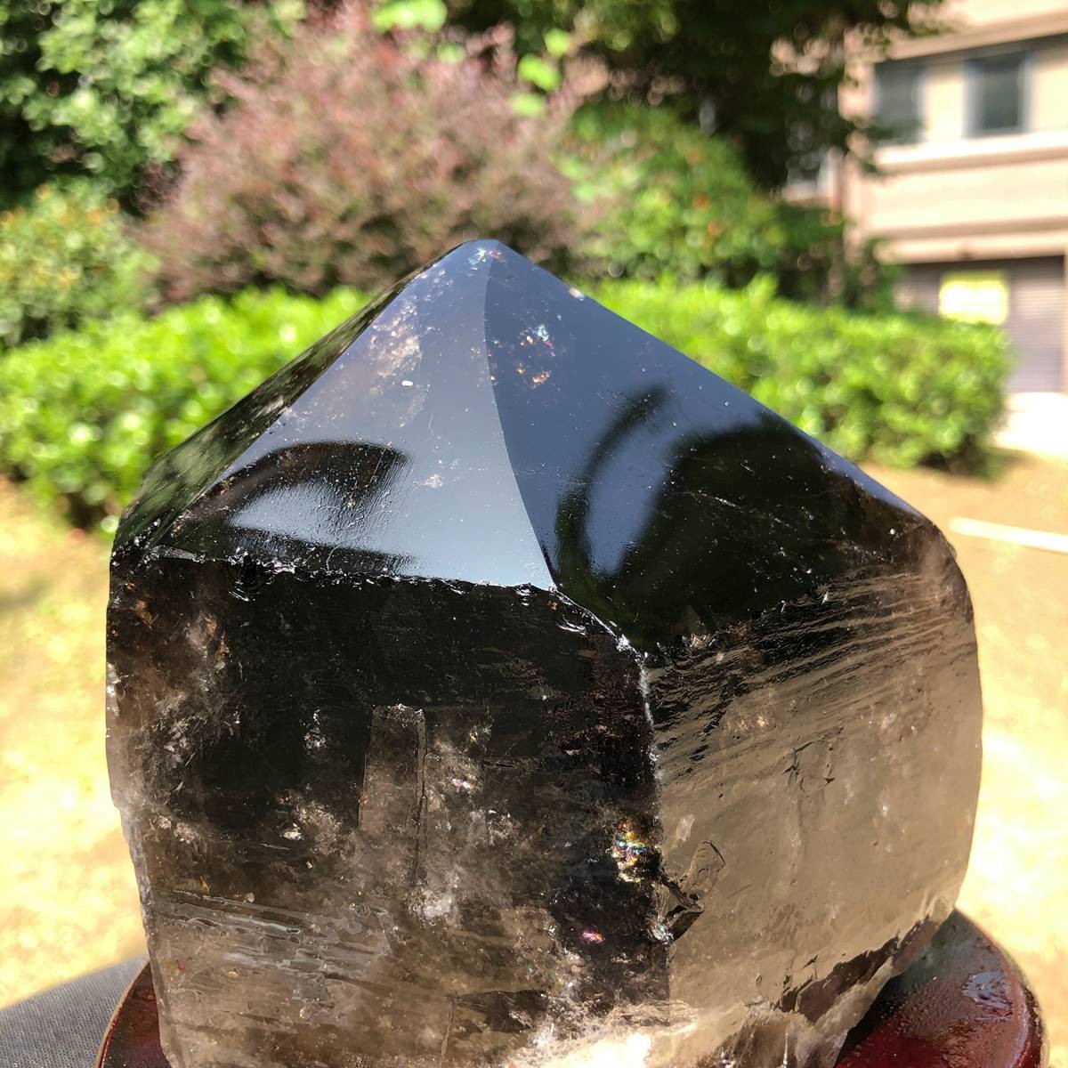 5.25LB Natural Black Crystal Specimen Quartz Crystal Specimen Healing 1816