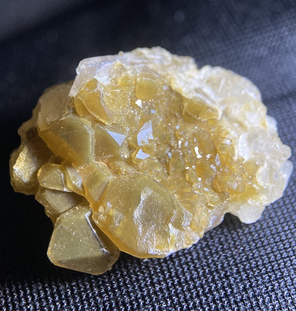 GOLDEN HEALER QUARTZ Natural Crystal Point Cluster SOLWEZI ZAMBIA