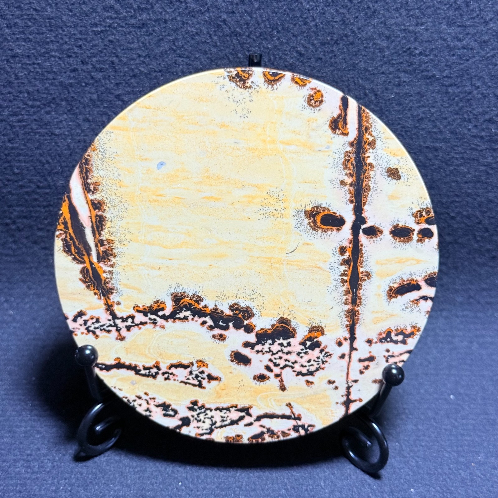 171g Natural Chinese Painting Stone Crystal Ornaments for Home Decoration 27