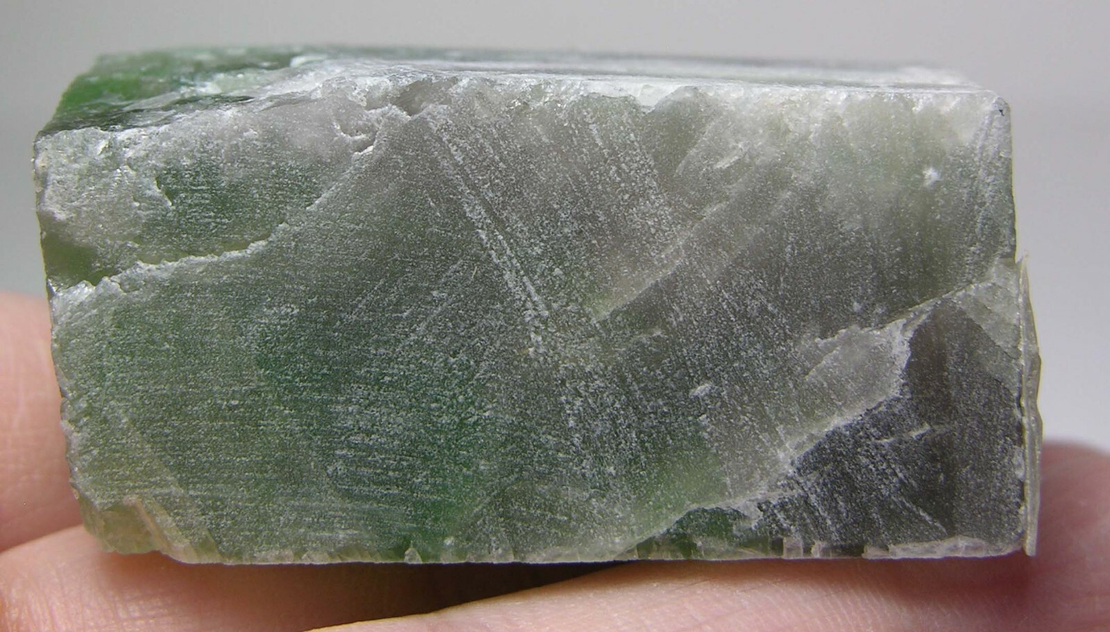 #3 100% 47mm Natural MultiColor Fluorite Bear Carving On Fluorite Rock 1 7/8 in