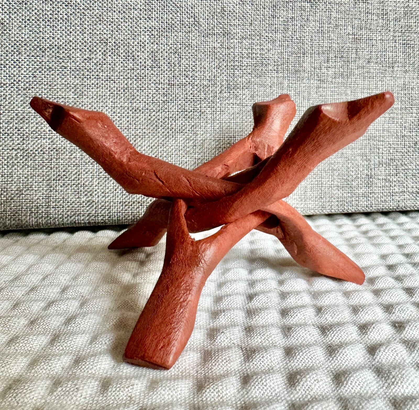 New Natural Wood Folding Tripod Stand Holder Display for Sphere, Geode, Stone