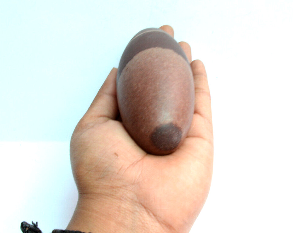 Shiva Lingam Stone Narmada River India Special Excellent & Pure Lingam~297