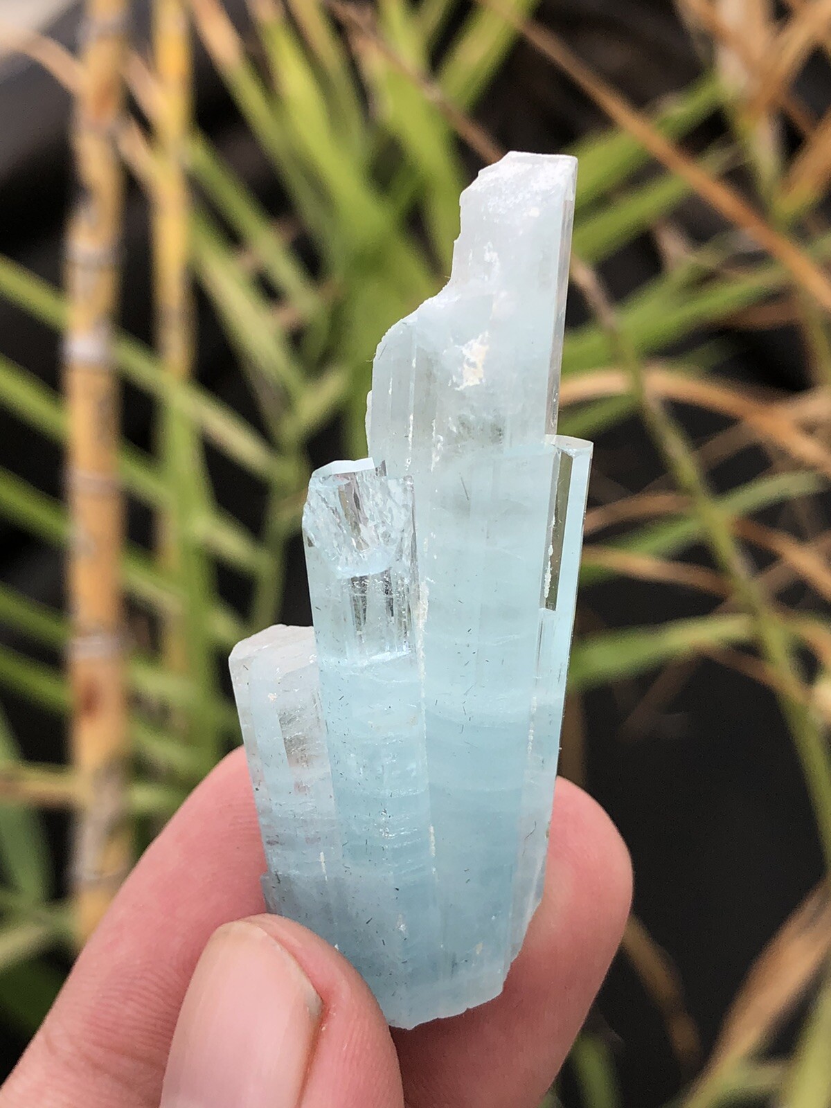 69.8 Grm Top Class Aqumarine Crystal Natural From shigar Pakistan