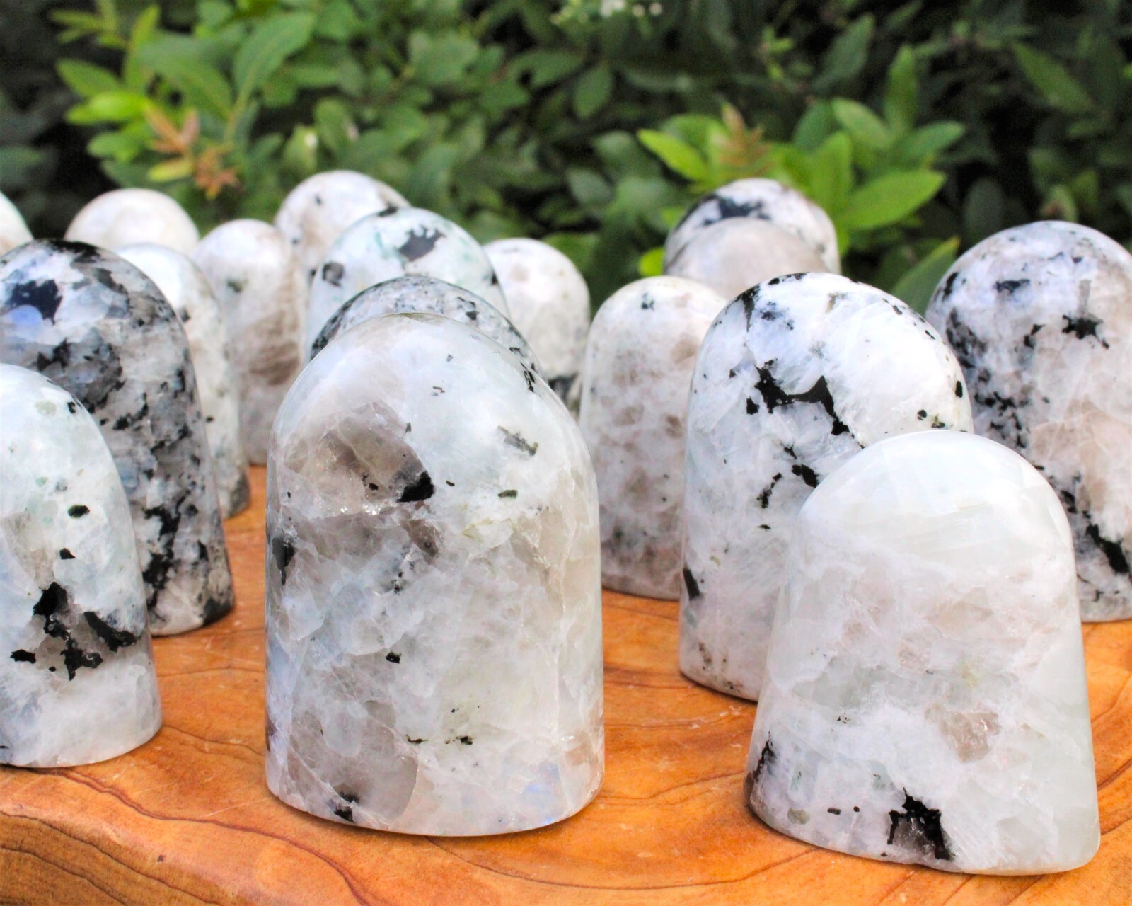 Polished Rainbow Moonstone Freeform – Free Standing Rainbow Moonstone Crystal