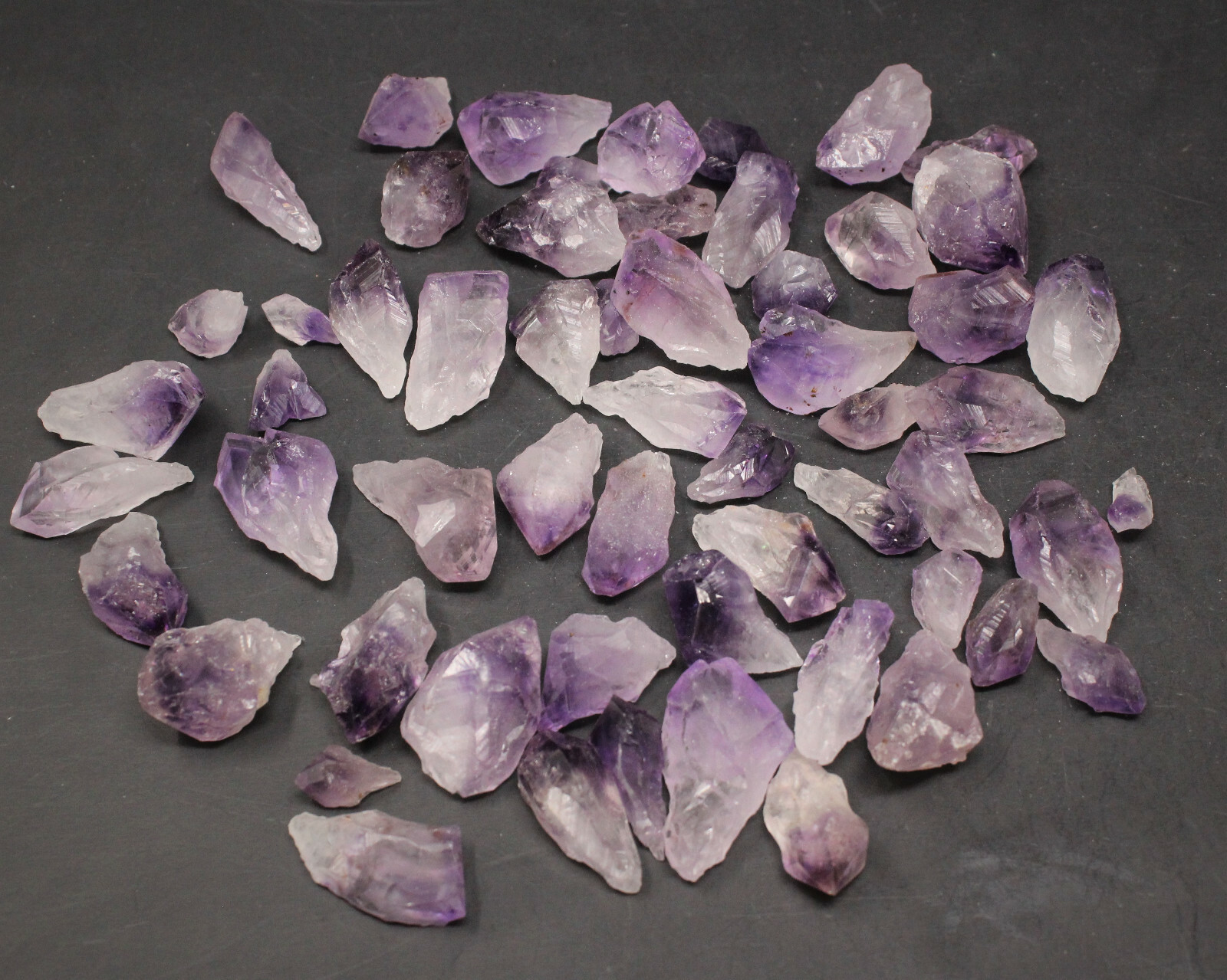1/4 lb Bulk Lot Purple Amethyst Crystal Quartz Points & Pieces (4 oz)