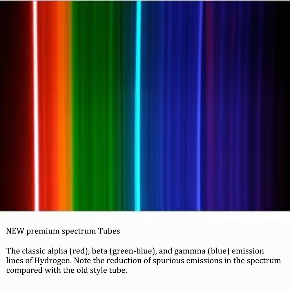 Rare Luminous Gas Sealed Tube Display Specimen Elements Collection Hobby Gifts