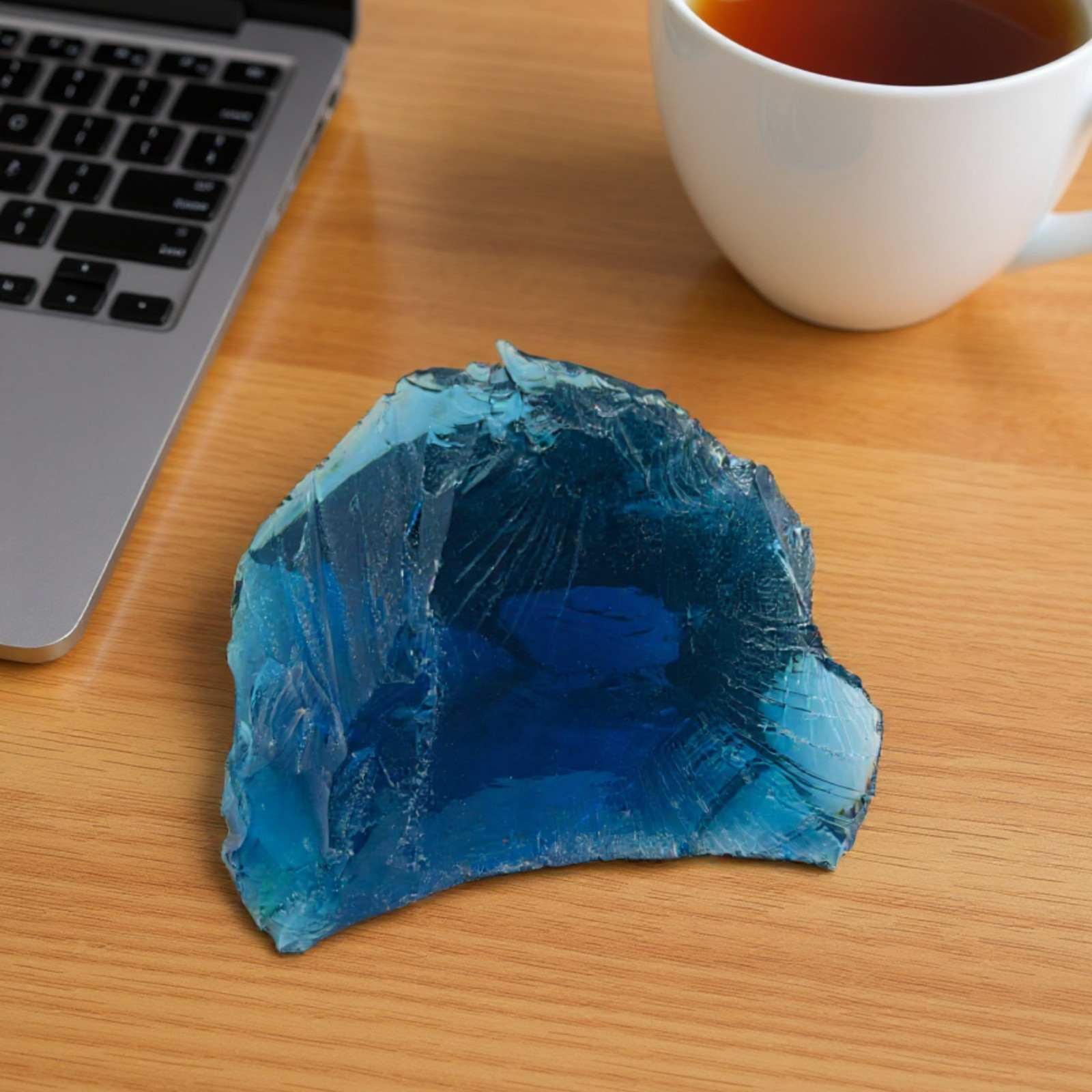 Premium 550-650CT Raw Blue Obsidian Crystal | Natural Rough Gemstone for Energy