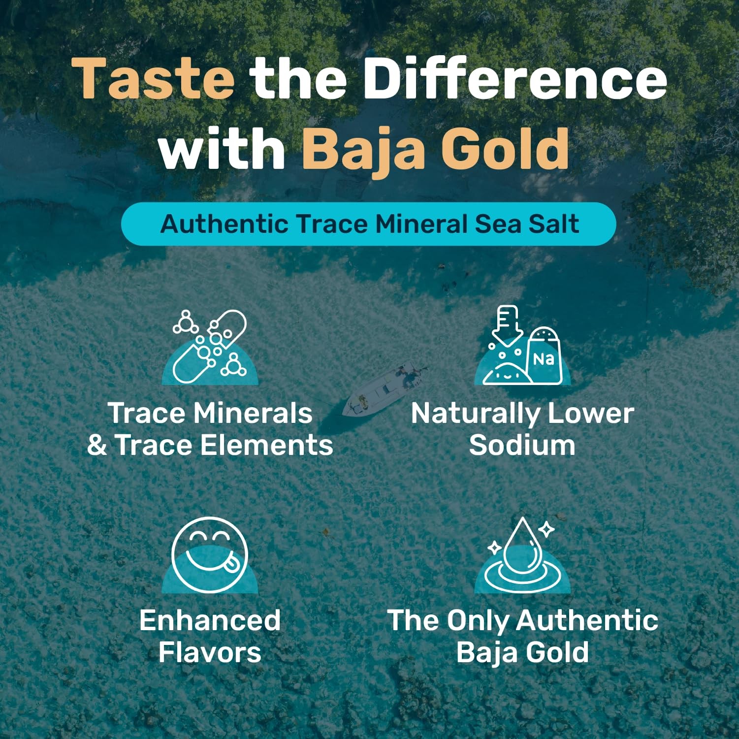 Baja Gold Signature Mineral Sea Salt – Recommended by Gary Brecka – Authentic