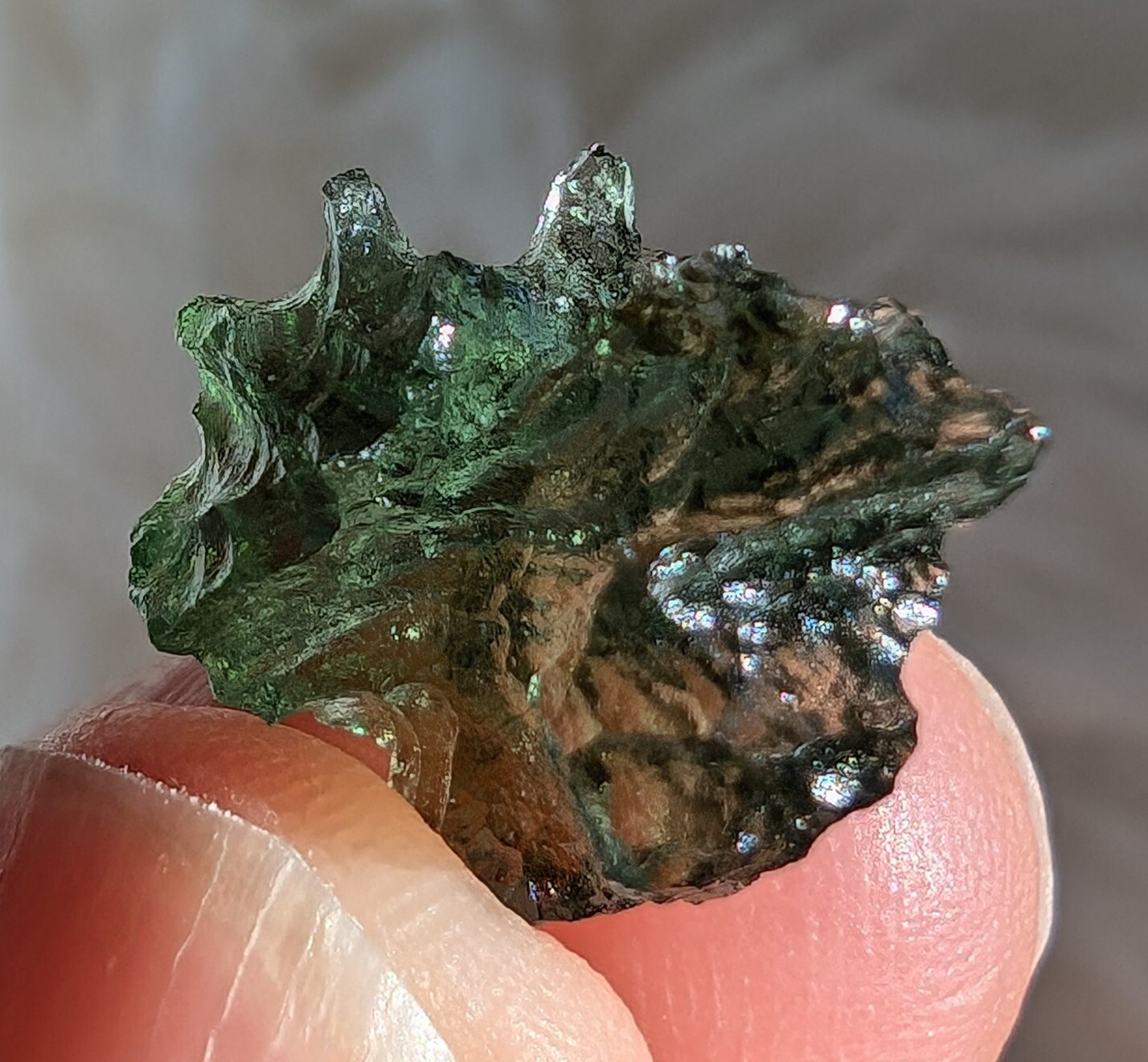 Moldavite Cluster Specimen Gemstone Crystal Chakra Reiki