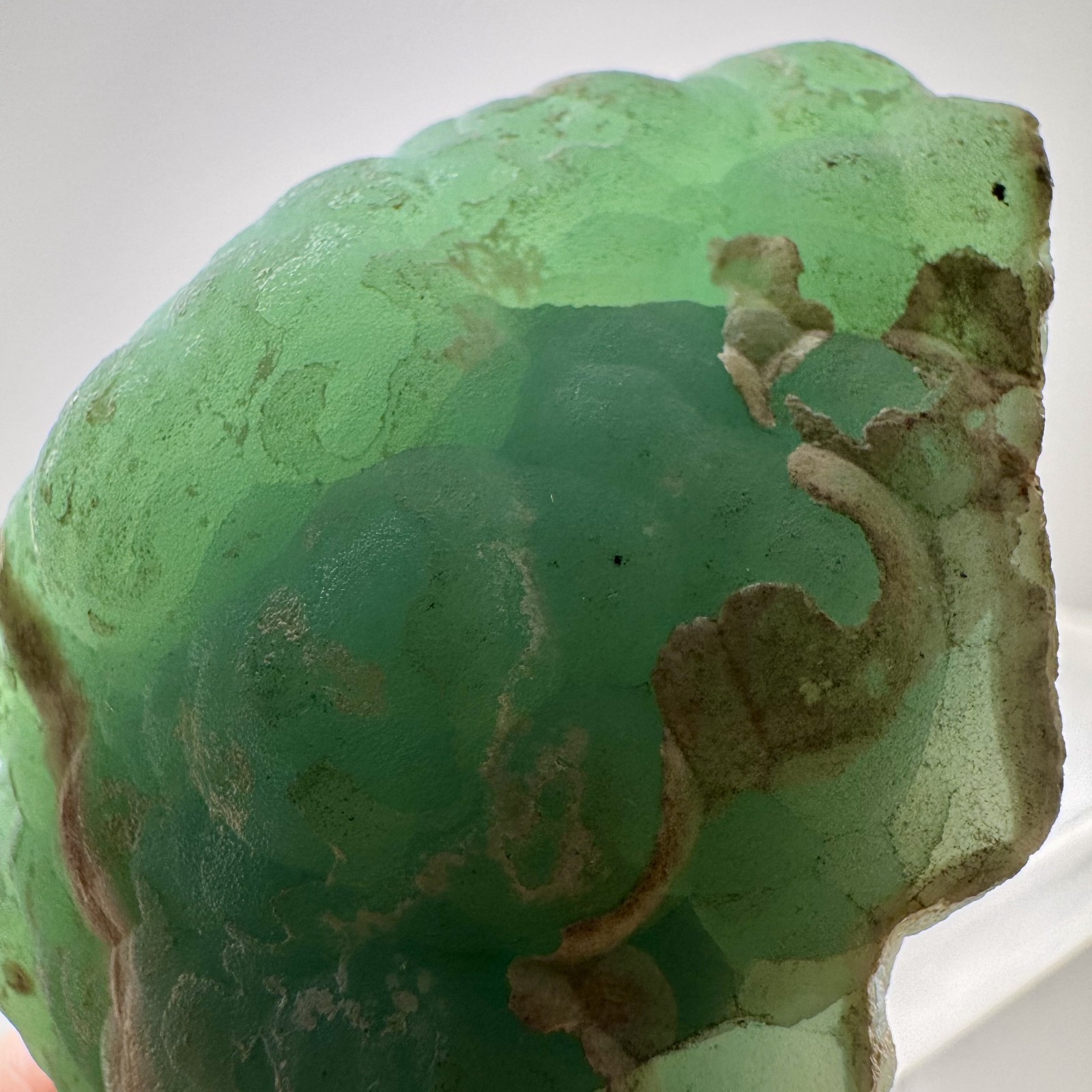 Fine Large Blue Smithsonite: Kelly mine, Magdalena, Socorro Co., New Mexico