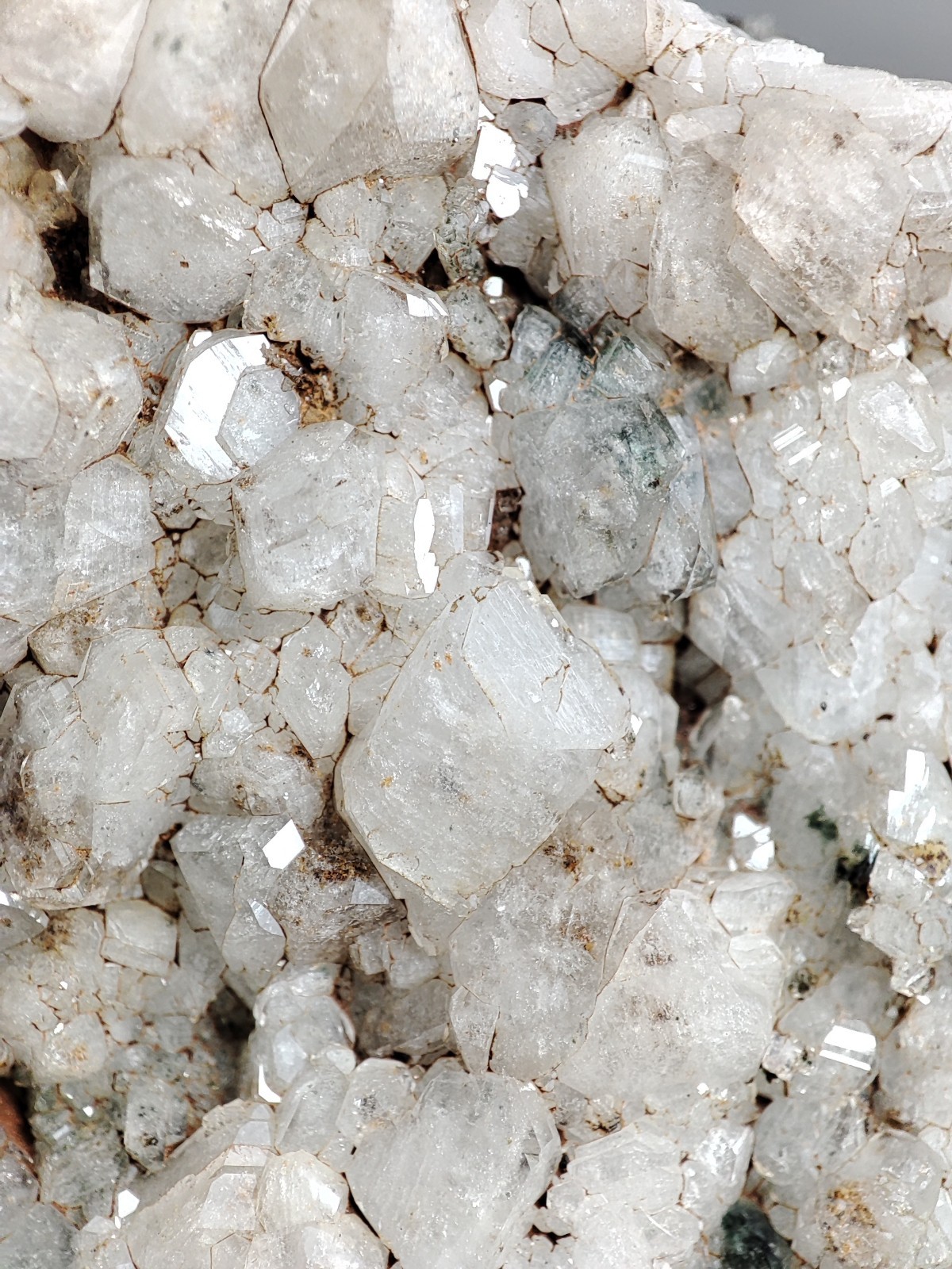 1850-gm Lustrous Hematite Crystals with Albite on Matrix, Large Size Specimen.