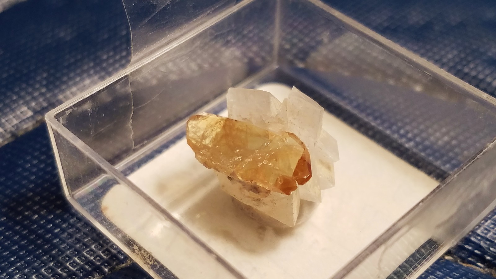 SiG: Lustrous Honey Golden Titanite Crystal on Adularia Cluster from Austria
