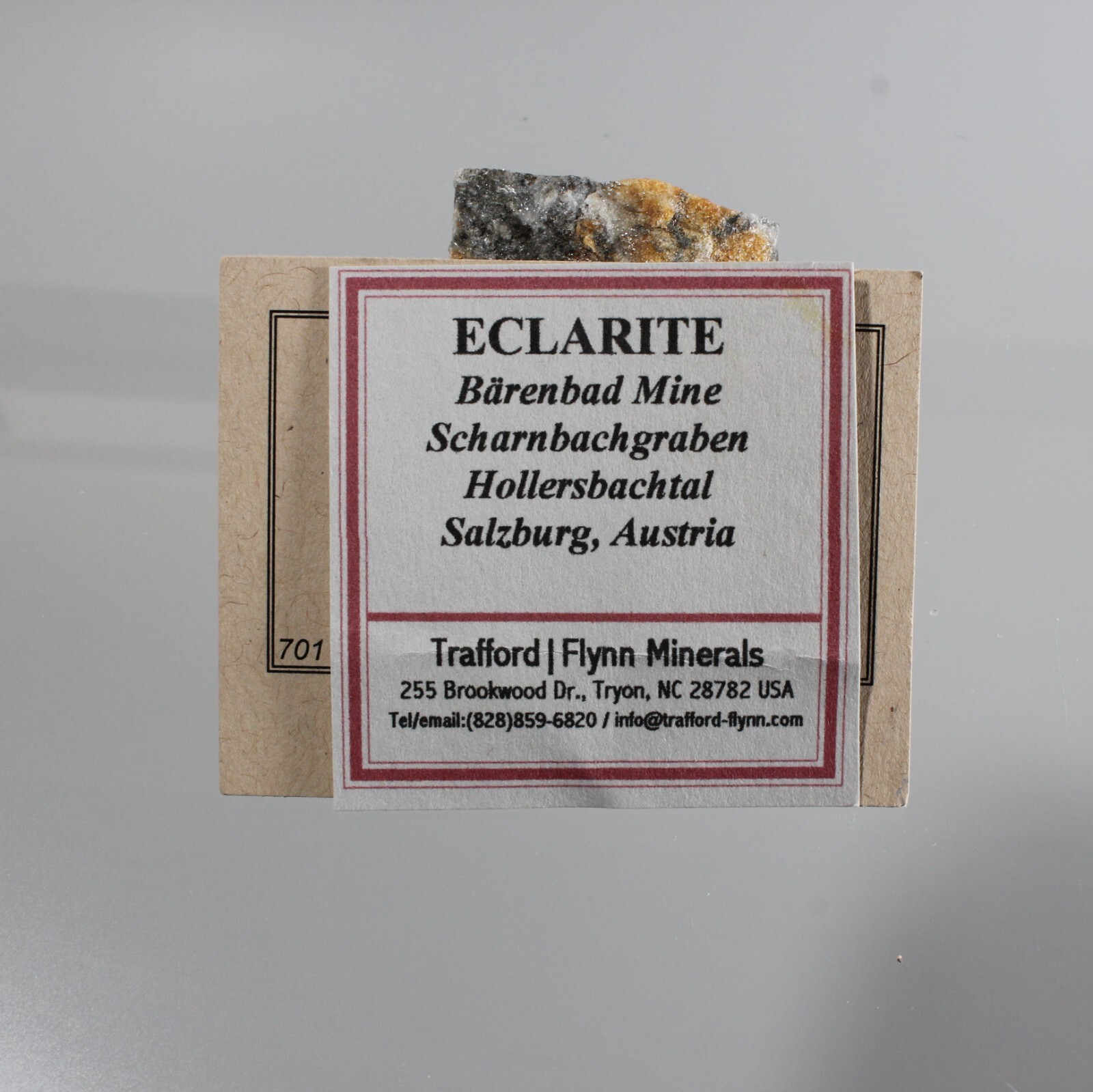 ECLARITE (TL) Barenbad Mine, Salsburg, Austria #4251