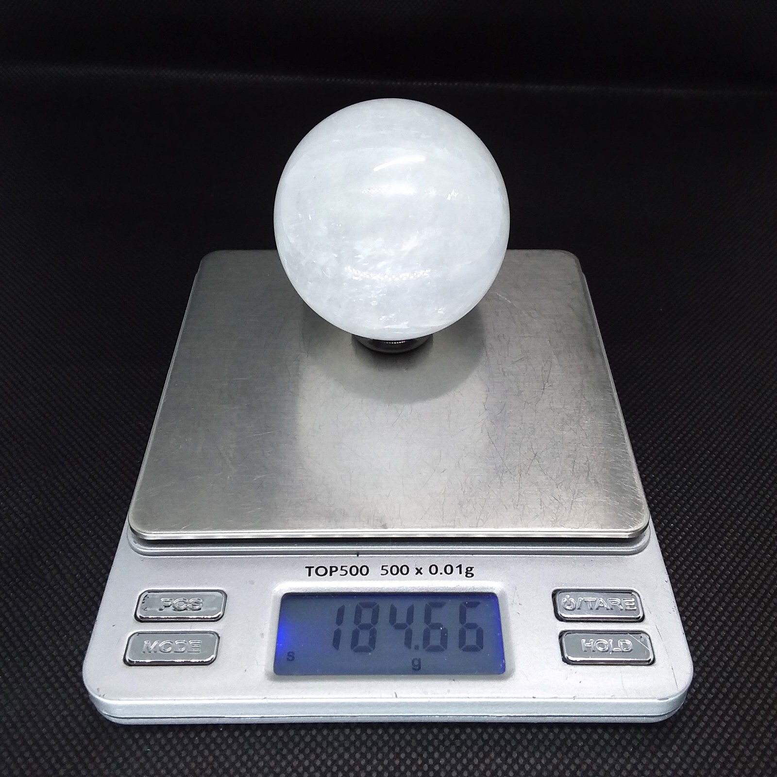 Calcite, 1 7/8 inch, sphere, display specimen, #R-4512