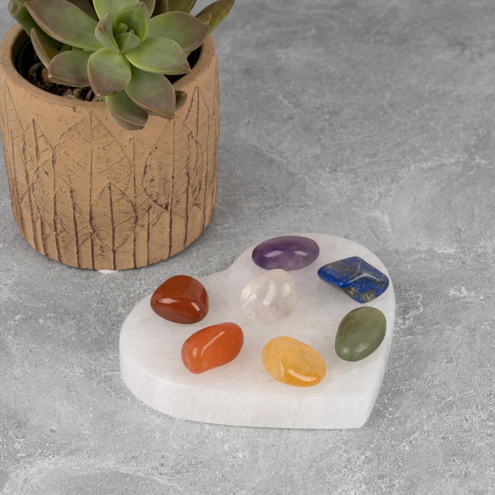 Selenite Charging Plate Heart, Selenite Cleansing, Flat Crystal Plate, Selenite