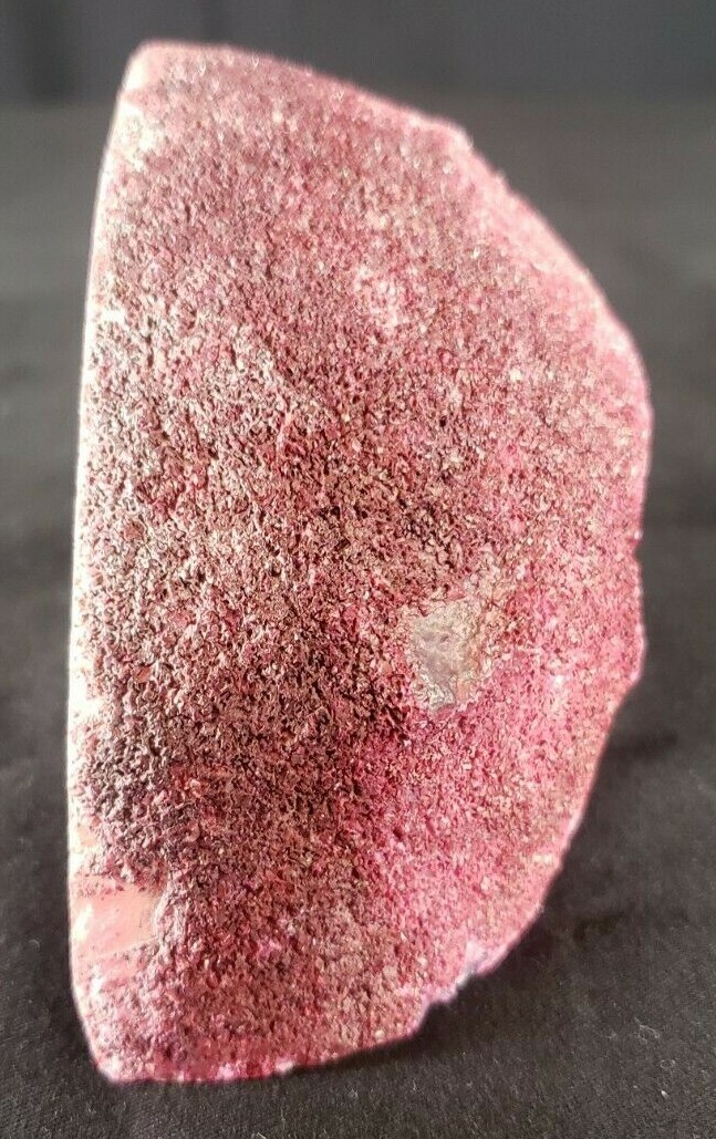 Cut Polished Dyed Pink Agate Geode – 1/4 Stone