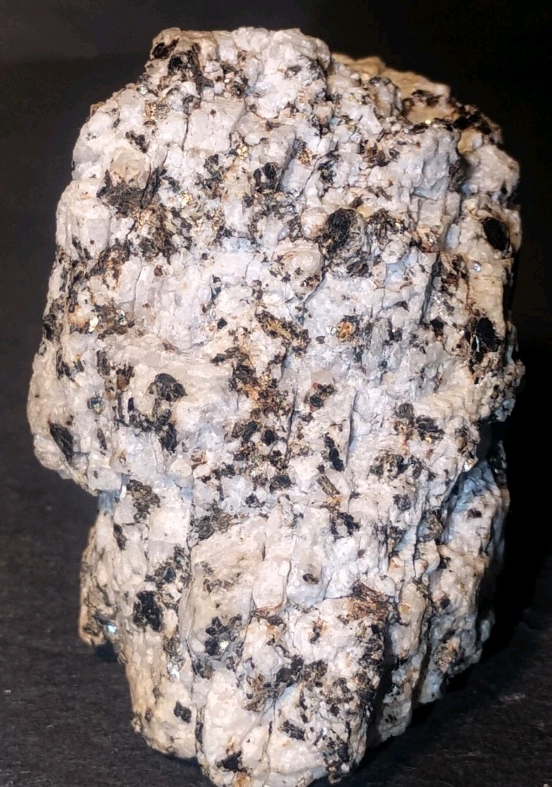 Polymetallic Ore Matrix Quartz, Pyrite & Silver/Black Sulfides – Blue Mountain?