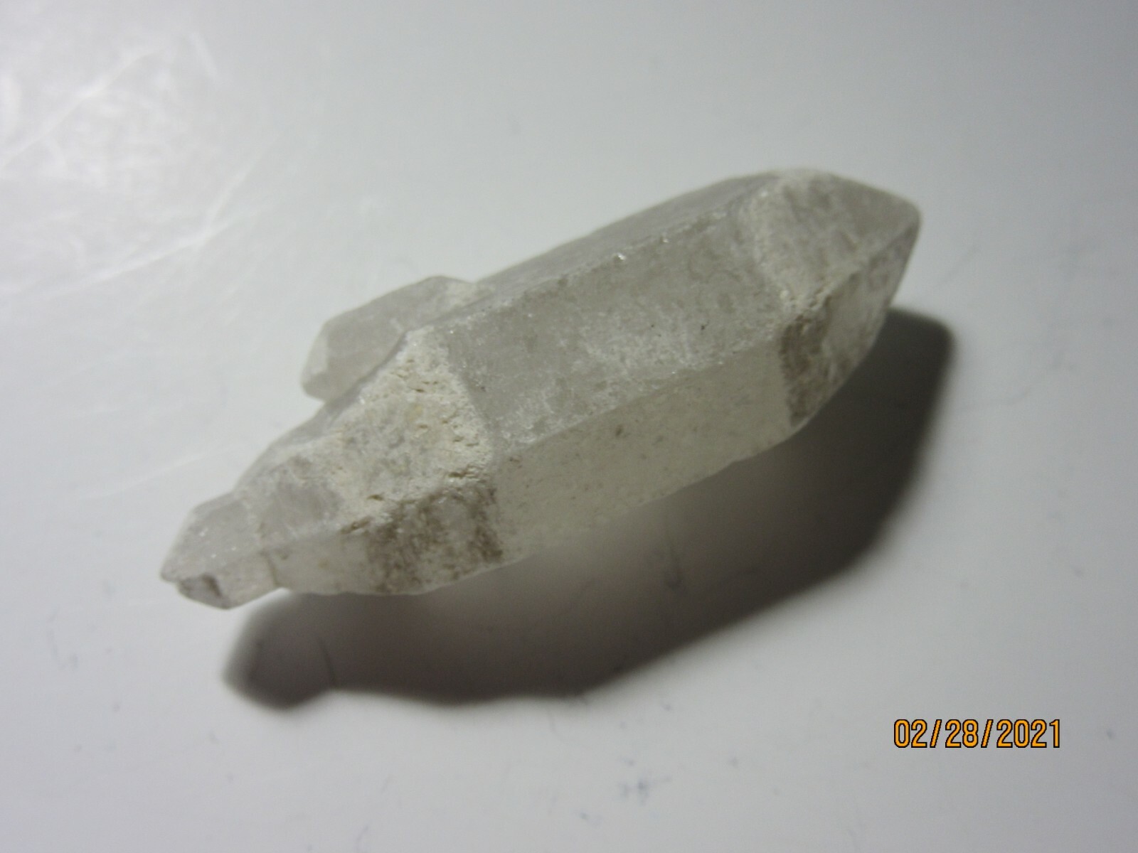 Tibetan SCEPTER Quartz DBL Term 1 11/16″ Natural Rough Healing 10.6g SQT-2