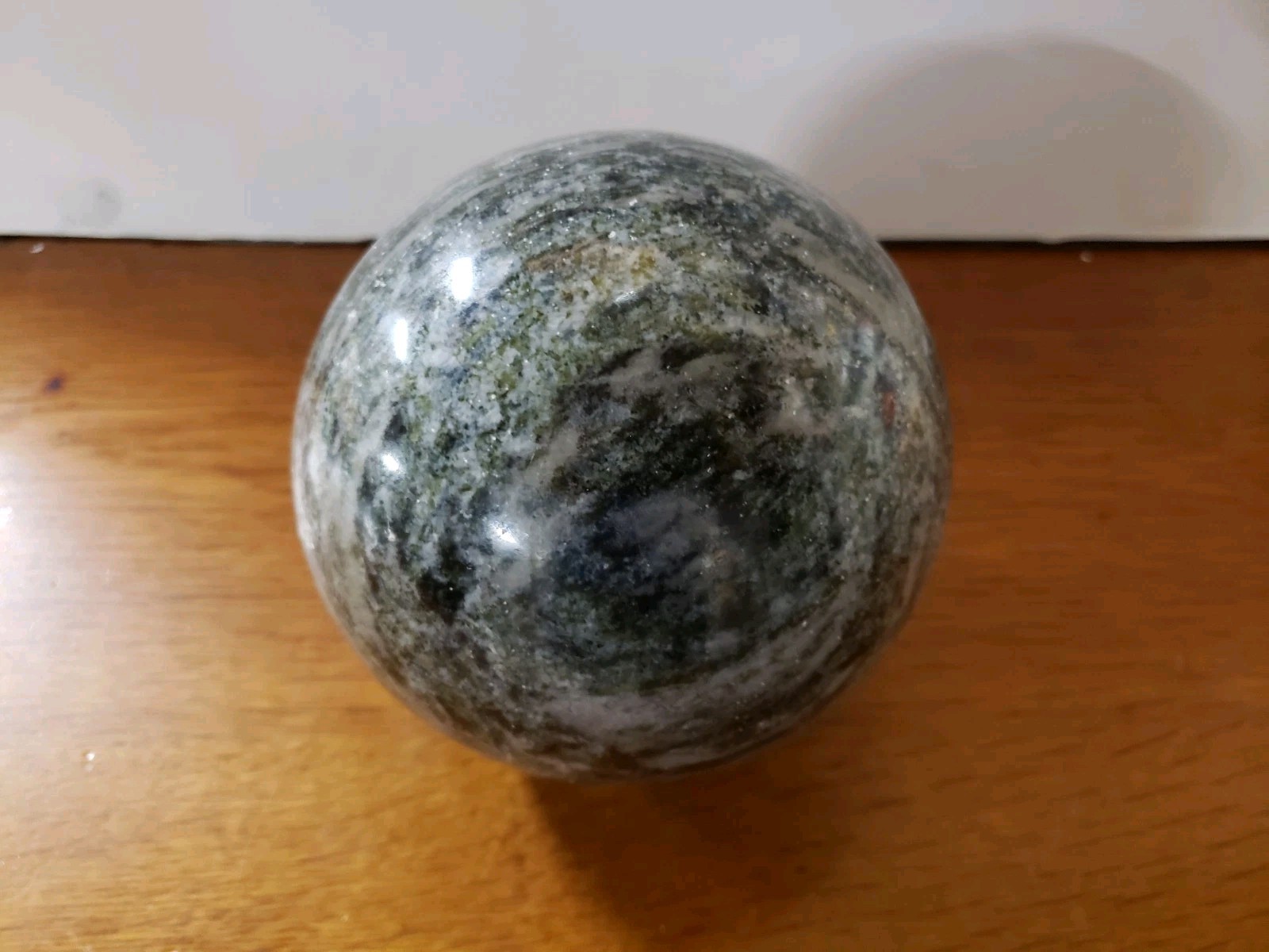 Granite Marble Polished ORB Sphere Solid Decorative Ball Black Gray White 5″