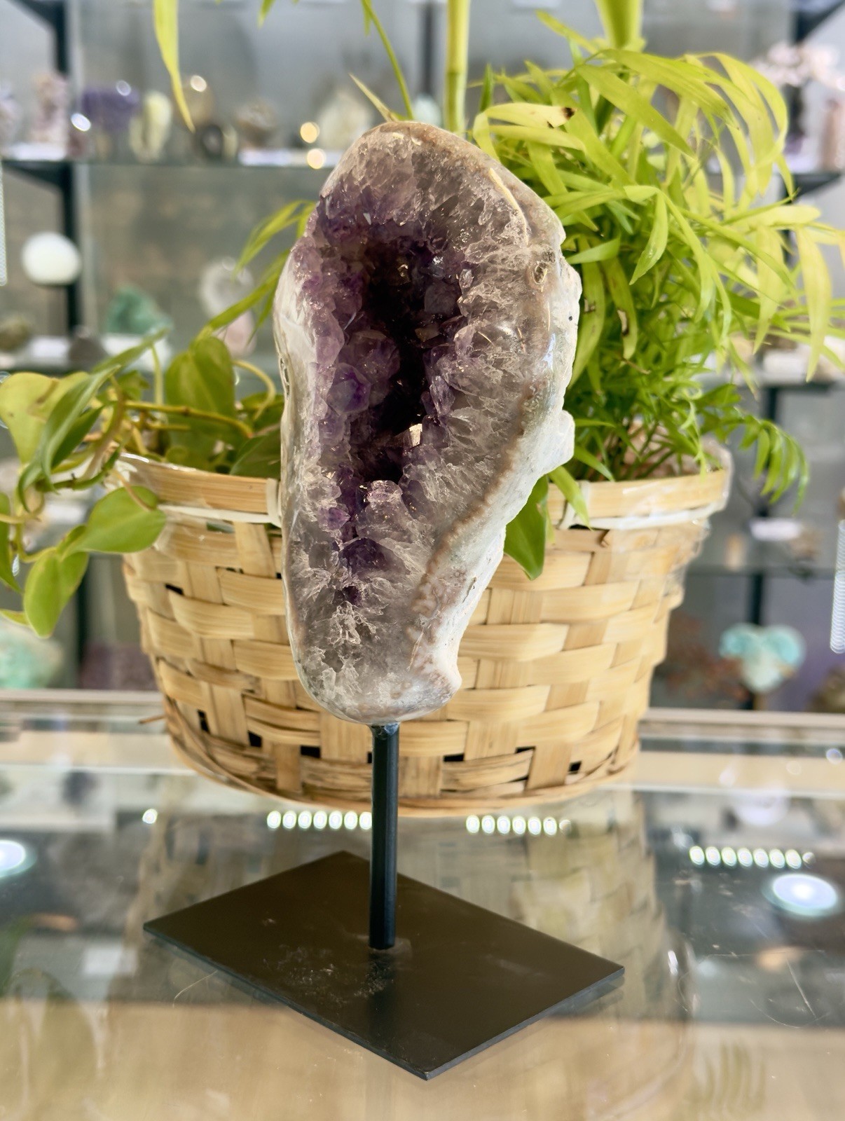 Amethyst On Stand