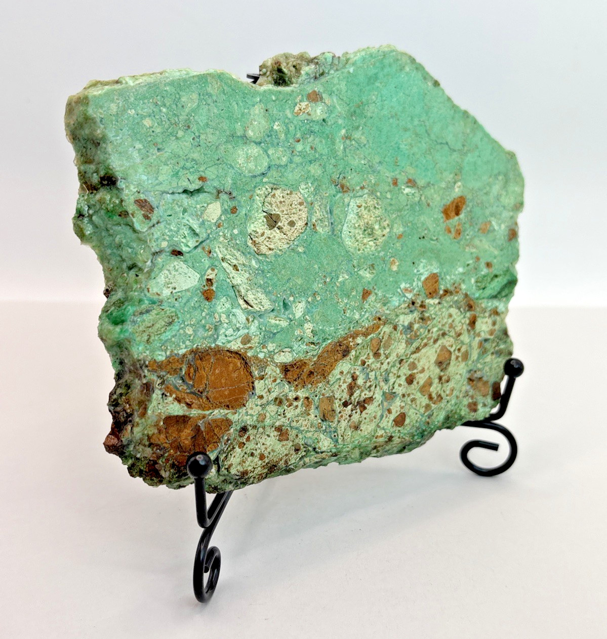 Beautiful Green Turquoise Slab Specimen 246 Grams