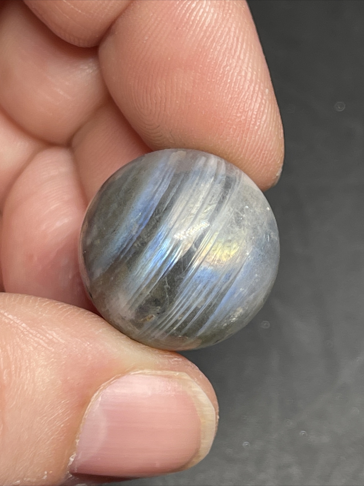 Labradorite Mini Sphere Ball Orb Marble 19.3mm