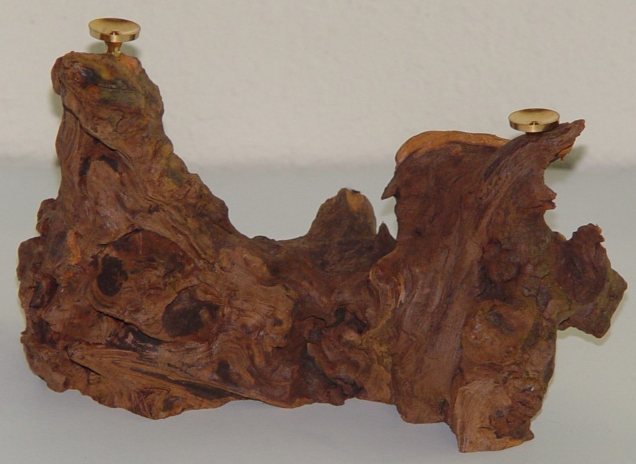 Large Natural Driftwood Sphere Stand Display Holder Crystal Ball Wood Base