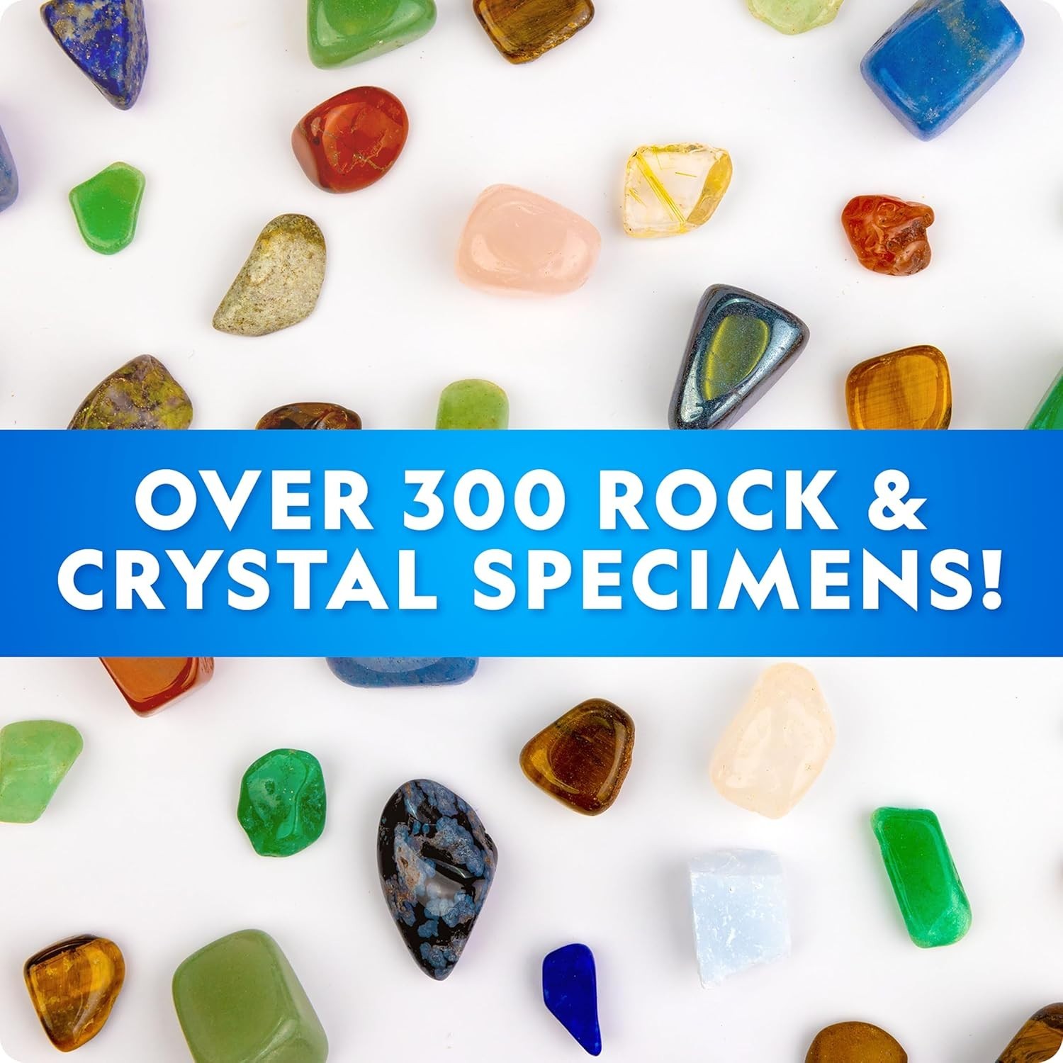 Discover Hidden Treasures – National Geographic 300+ Rock and Crystal Collection