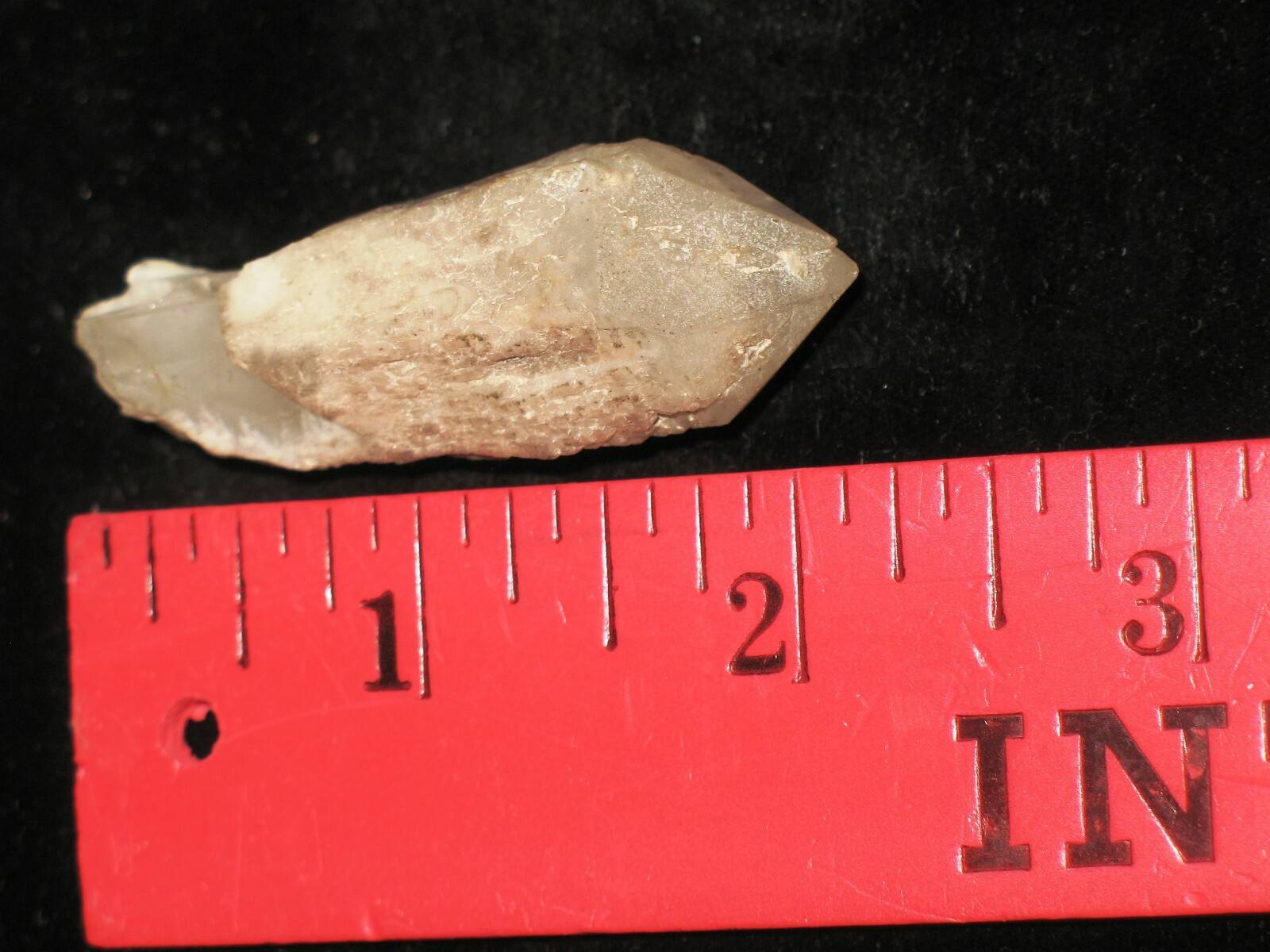 Rare double point end Sceptre Quartz Crystal specimen 2.25 inches