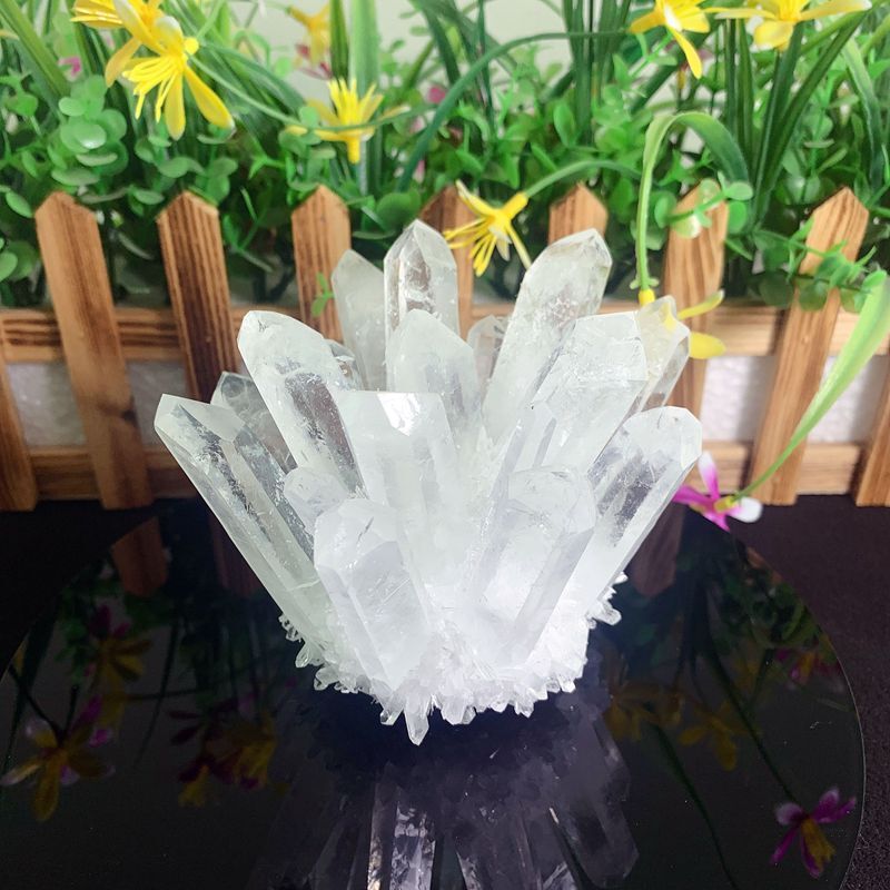 150g Natural Clear Quartz Crystal Cluster Mineral Druzy Geode Gemstone Specimens