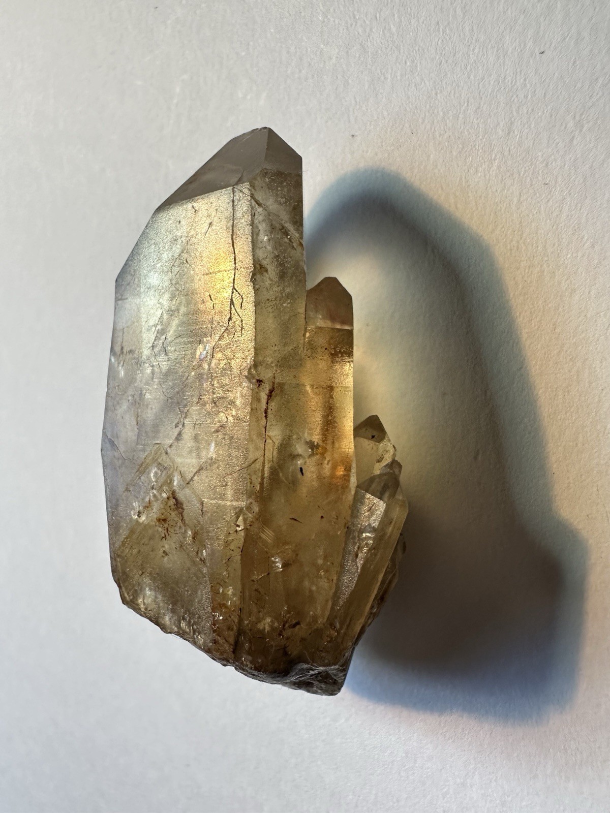 Natural Citrine Crystal Cluster Point Mineral Specimen Congo Africa