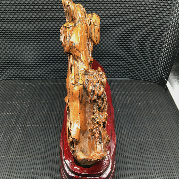 1.45Kg Unique natural Ancient pottery stone specimen healing from ,china +stand