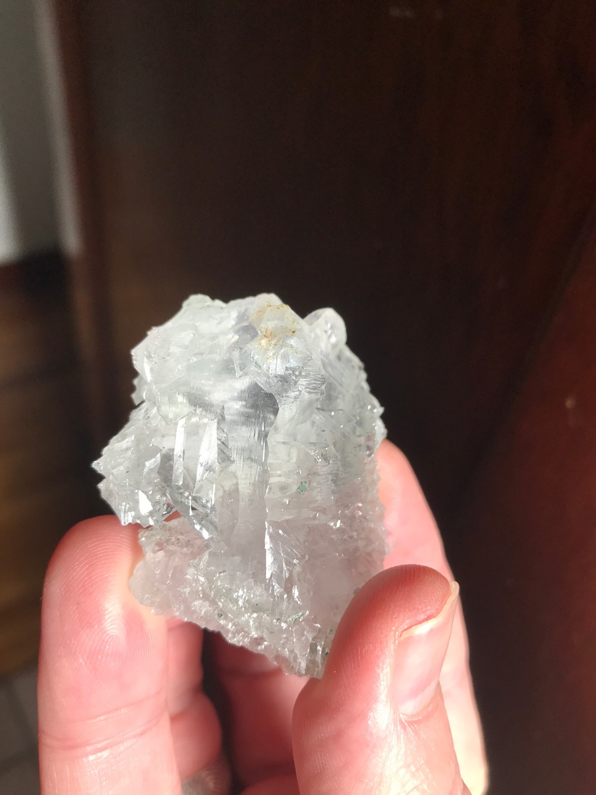 Quartz, skeletal “iceberg”, floater crystal, Auernig, Mallnitz, Austria