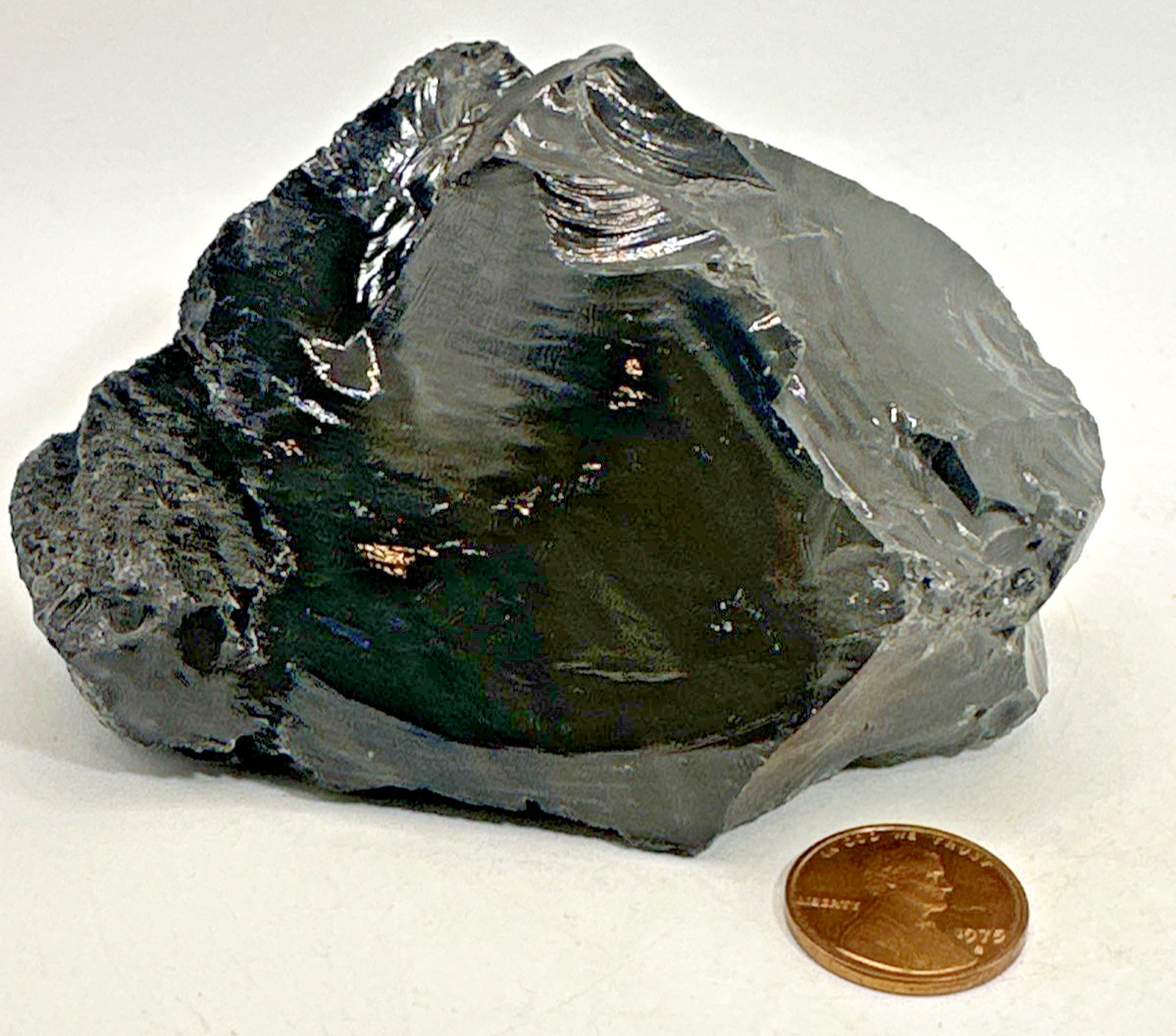 Beautiful Spider Web Obsidian Specimen 297 Grams