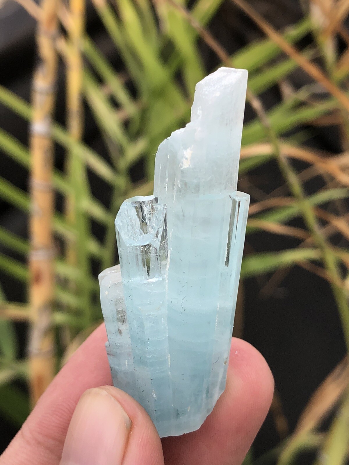 69.8 Grm Top Class Aqumarine Crystal Natural From shigar Pakistan