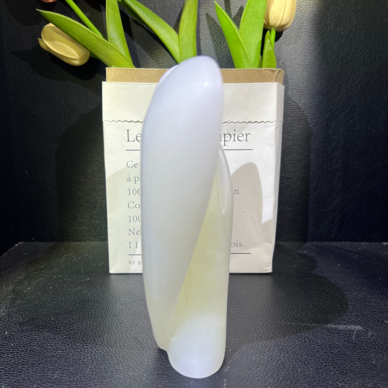2.1LB 165mm” Natural Afghan Jade Angel Crystal Ornament Quartz Gift