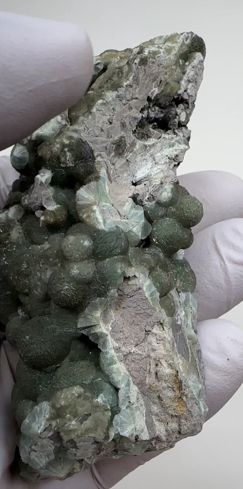 Top Quality___Beautiful Large RARE GREEN Wavellite Specimen from Arkansas