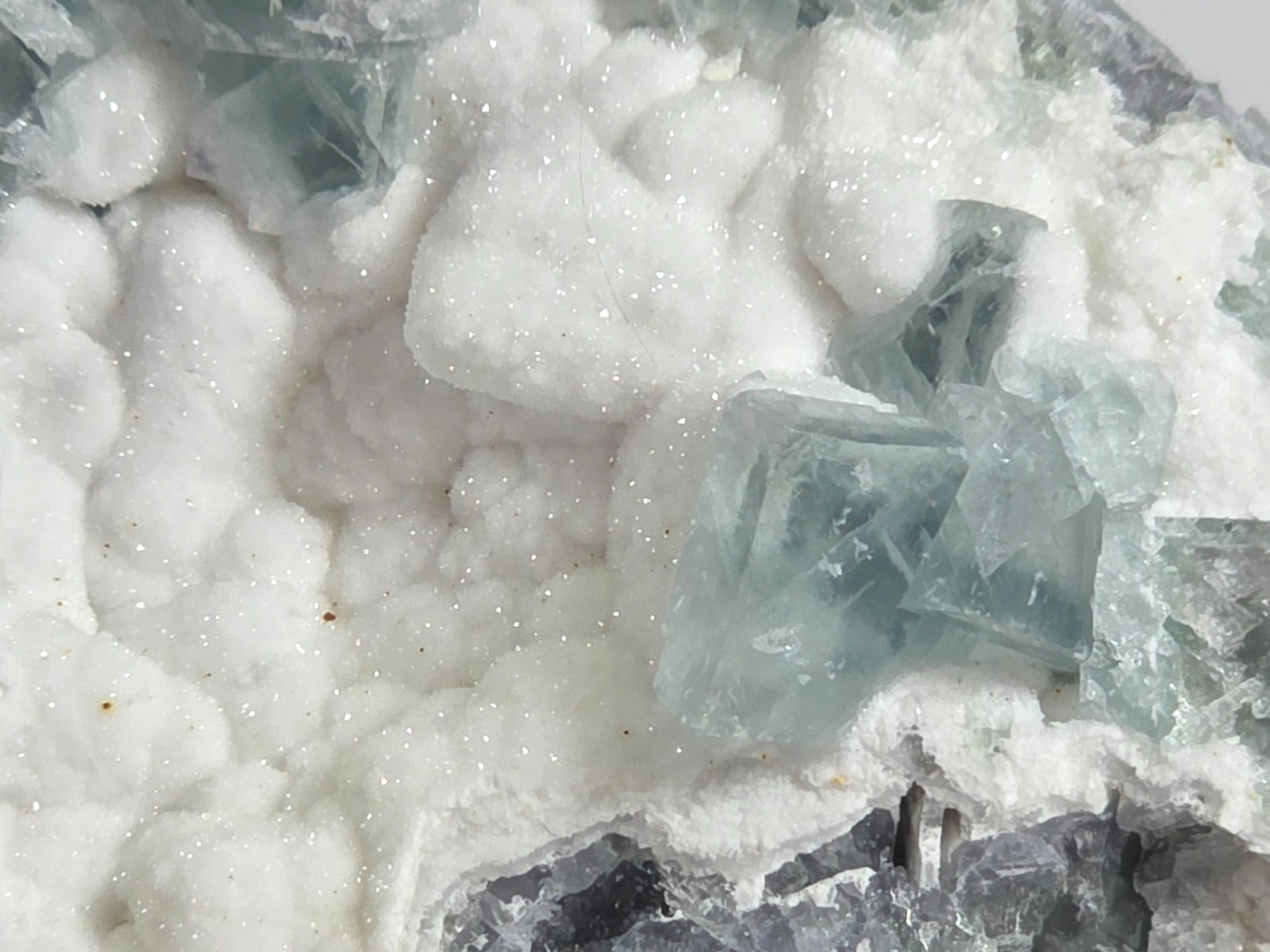 Fluorite, Yaogangxian, Hunan, China F-17